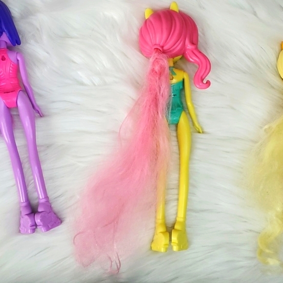 2014 9.5" My Little Pony Doll Bundle of 3 Twilight Sparkle Pinky Pie Apple Jack - Picture 12 of 16